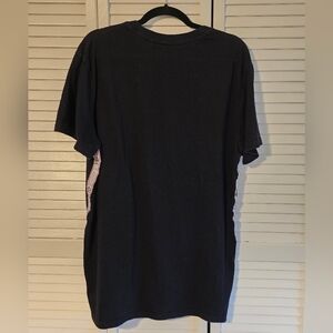 Guess Los Angeles Men’s Black Logo Tape T-Shirt – Size XXL